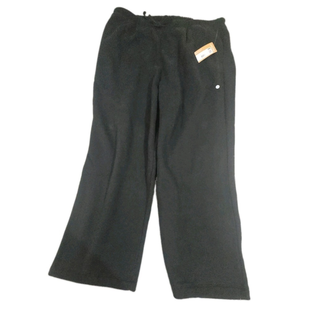 Eddie Bauer Jogging Pants Black Vintage Soft Joggers Womens 2X NWT